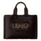 Liu Jo shopper van imitatiebont donkerbruin