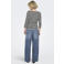 ONLY gestreepte top zwart wit