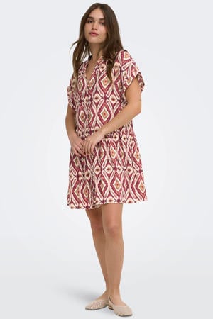 blousejurk met print - meerkleurig