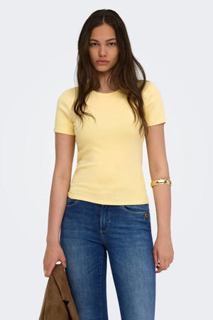 T-shirt - geel
