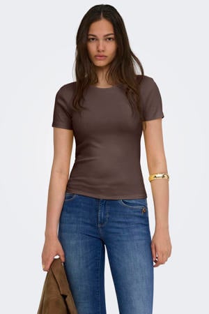 T-shirt - bruin