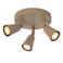 Lucide dimbare opbouwspot GU10 28.3x24.5 cm - taupe
