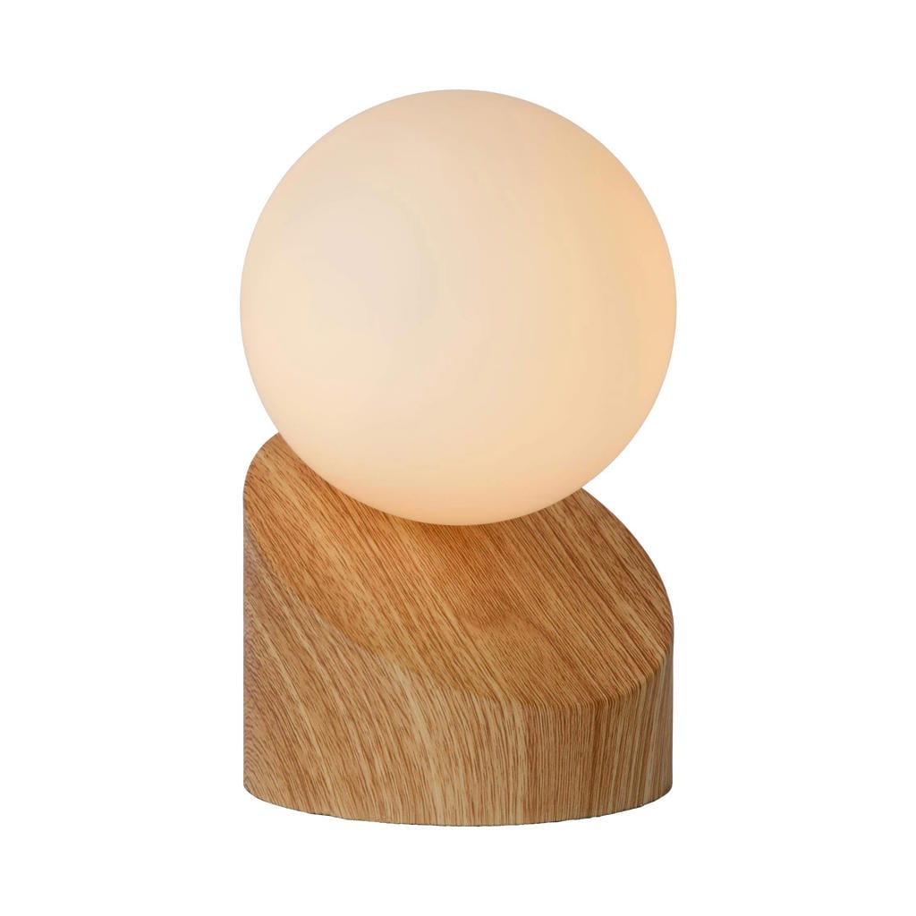 Lucide tafellamp - lichte houtlook
