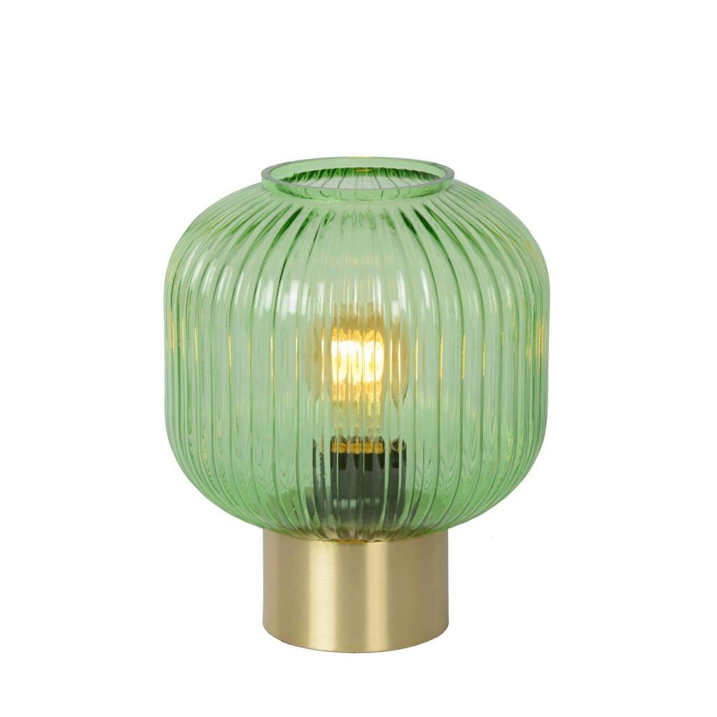 Lucide glazen tafellamp - groen
