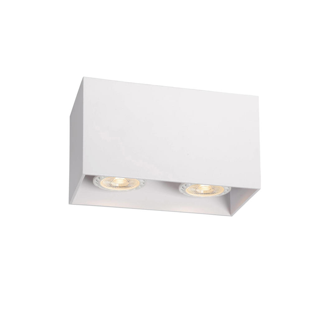 Lucide dimbare opbouwspot GU10 16.5x8 cm - wit