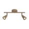 Lucide dimbare wandlamp GU10 36x17,5 cm - taupe