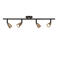 Lucide dimbare metalen opbouwspot GU10 76x17.5 cm - champagne