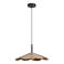 Lucide BLOMSTER houten dimbare LED hanglamp Ø47 cm - taupe