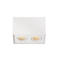Lucide dimbare aluminium opbouwspot GU10 18.5x9.6 cm - wit