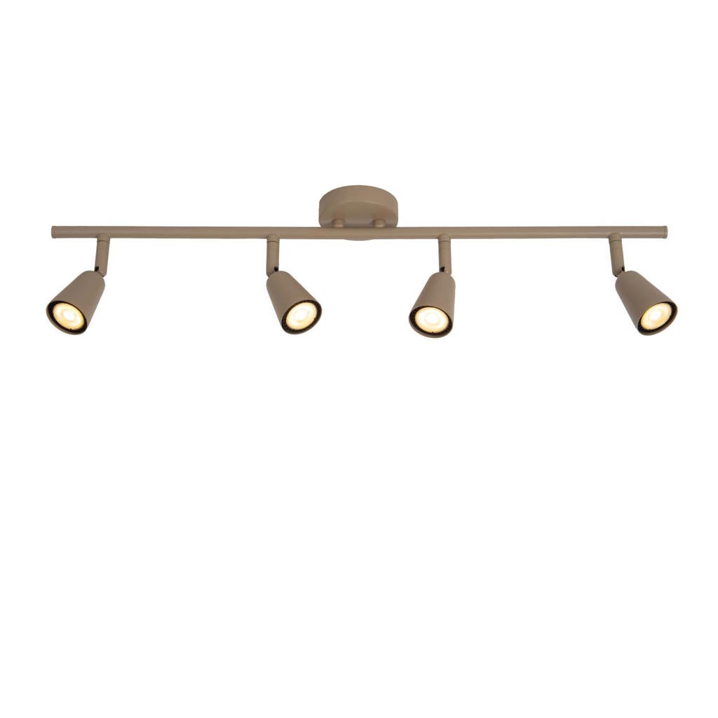 Lucide dimbare opbouwspot GU10 76x17.5 cm - taupe
