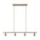 Lucide dimbare hanglamp GU10 95x8 cm - taupe