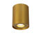 Lucide dimbare aluminium opbouwspot GU10 9.6x9.6 cm - mat goud/messing