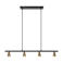 Lucide dimbare hanglamp GU10 95x8 cm - champagnekleur