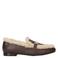 Babouche MG-Loki-1 leren loafers - bruin/ecru