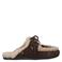 Babouche Ziggy-2 suède clogs - donkerbruin