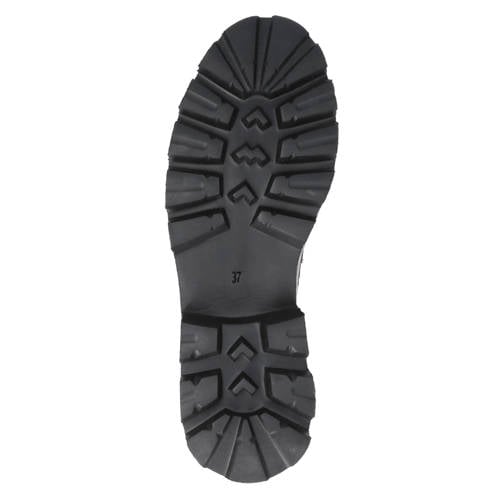 Babouche Bizou-105 chunky leren loafers donkerbruin