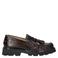 Babouche Bizou-105 chunky leren loafers - donkerbruin