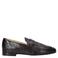 Babouche Sia-105 leren loafers met studs - donkerbruin