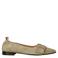 Babouche G-Vive-2 suède loafers met studs - beige
