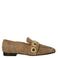 Babouche MG-Shelly-2 suède loafers met studs - beige
