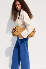 thumbnail: Mango wide leg jeans - blauw