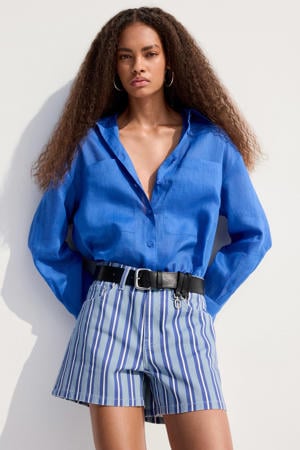 korte broek - blauw