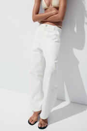 thumbnail: Mango barrel jeans - wit