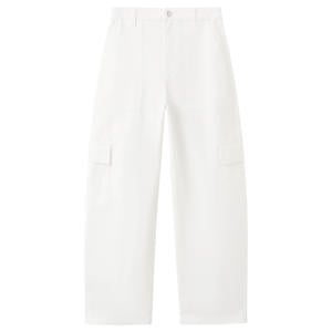 barrel jeans - wit