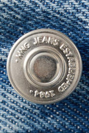 thumbnail: Mango low waist straight leg jeans - mediumblauw