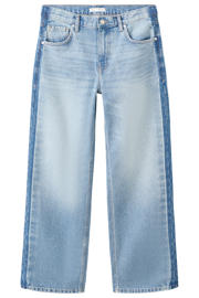 thumbnail: Mango low waist straight leg jeans - mediumblauw