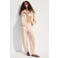 Mango gestreepte barrel jeans - roze