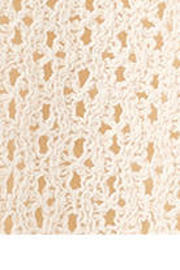 thumbnail: Mango korte gehaakte bohemian zomerjurk - beige