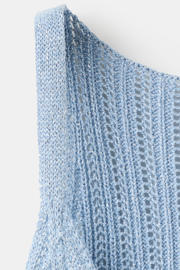 thumbnail: Mango top met glitters - lichtblauw