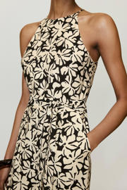 thumbnail: Mango gebloemde jumpsuit - beige
