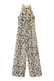 thumbnail: Mango gebloemde jumpsuit - beige