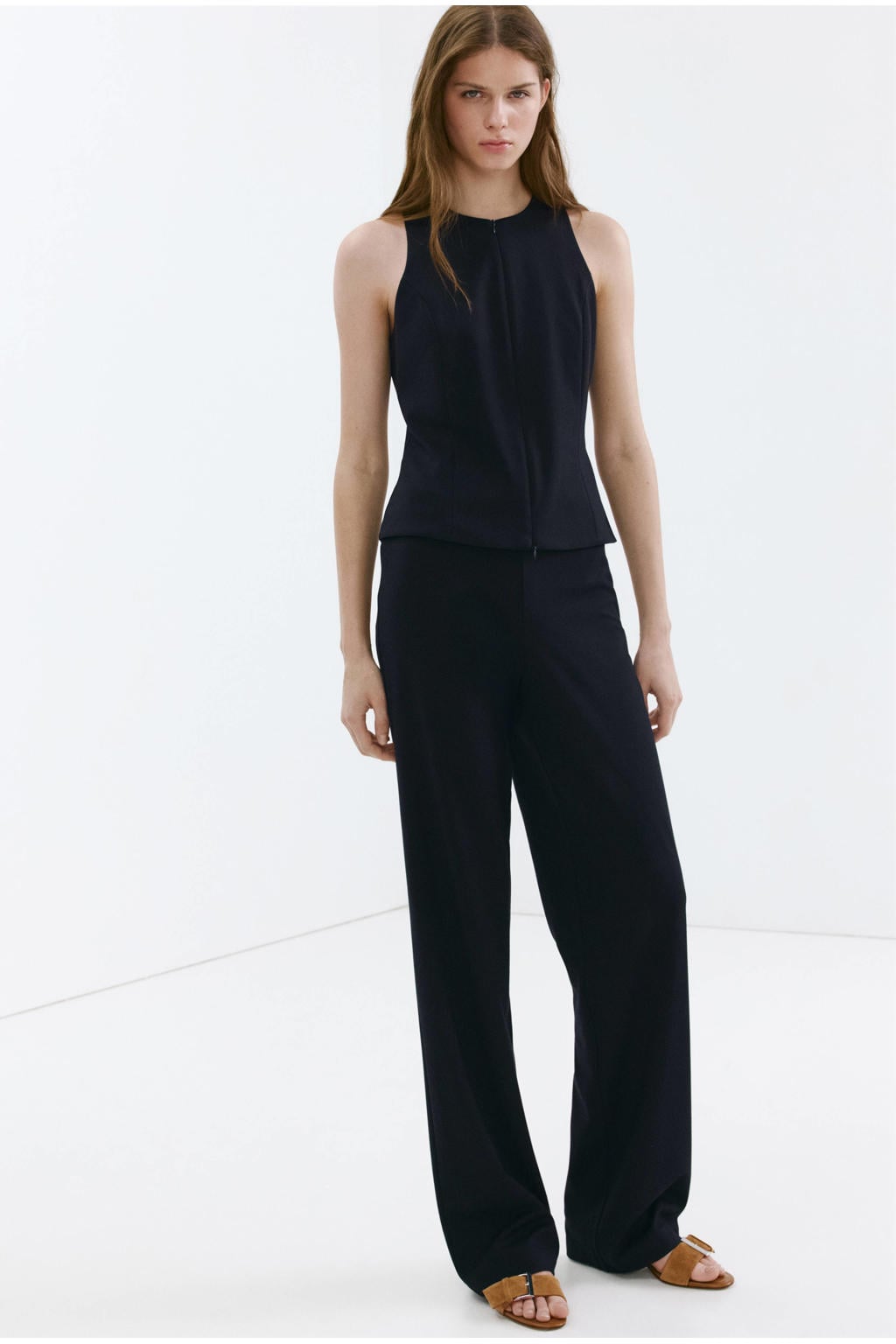 Mango top - zwart