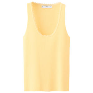 top - geel