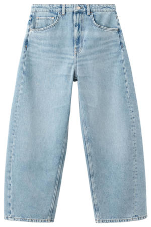 barrel jeans - mediumblauw