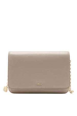 crossbody tas beige