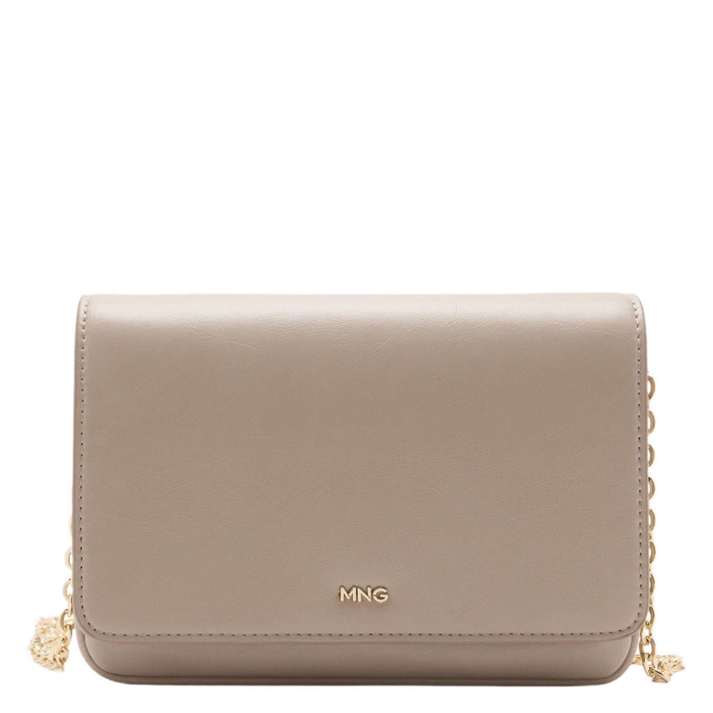 Mango crossbody tas beige