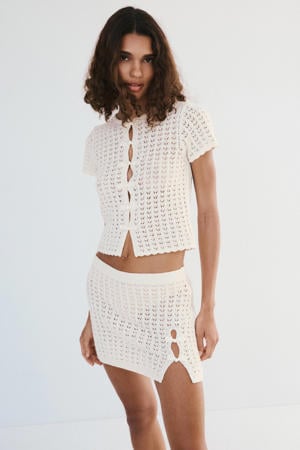 mini rok - ecru