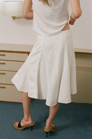 midi rok - wit