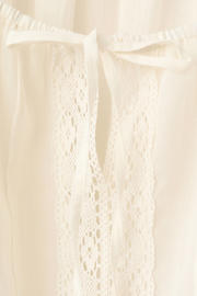 thumbnail: Mango broderie top - ecru