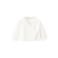 Mango Kids gebreide vest - wit