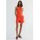 Mango loose fit casual short - rood
