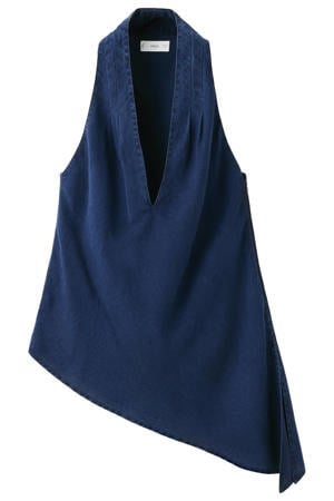 top - donkerblauw