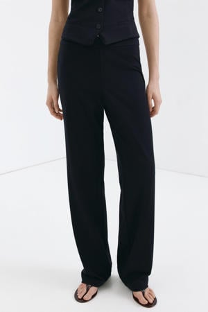 wide leg broek - zwart