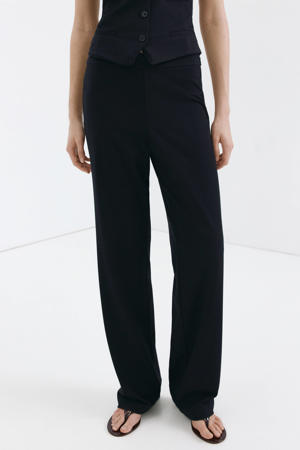 wide leg broek - zwart