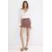 Mango gestreepte mini rok - roze