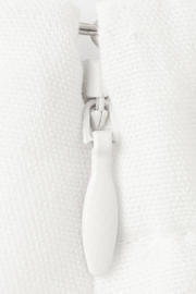 thumbnail: Mango viscose midi rok met linnen - wit